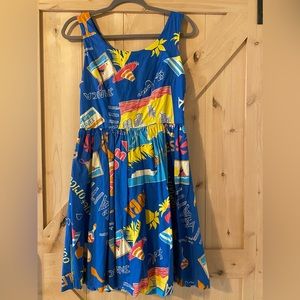 ModCloth Optimistic Travel Effect Dress | Medium